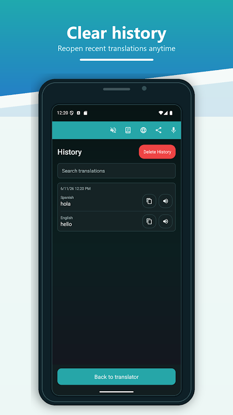 Spanish English Translator Pro screenshot