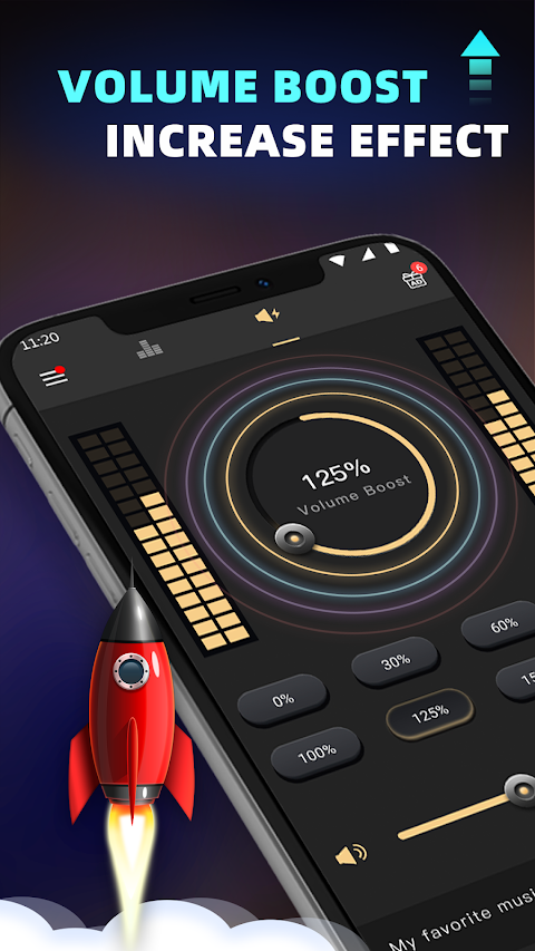 Bass Booster & Equalizer PRO screenshot