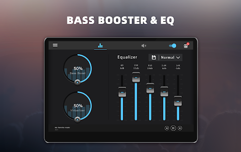 Bass Booster & Equalizer PRO screenshot