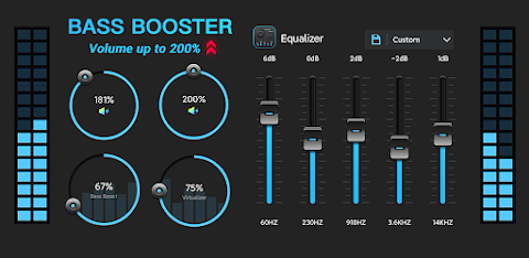 Bass Booster & Equalizer PRO screenshot