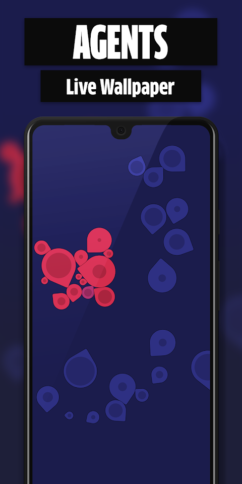 Agents Live Wallpaper screenshot