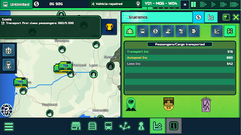 Transport INC – Tycoon Manager screenshot