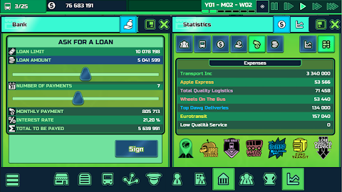 Transport INC – Tycoon Manager screenshot