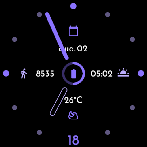 AD SleeK – Watch Face screenshot