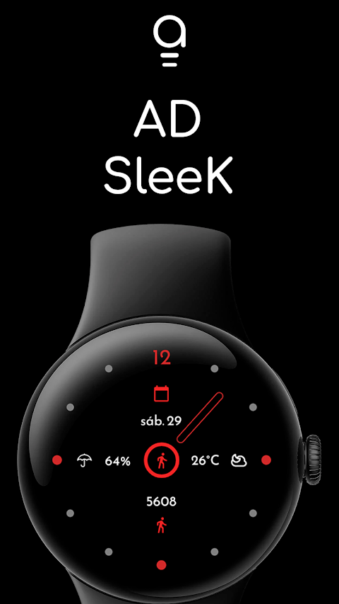 AD SleeK – Watch Face screenshot