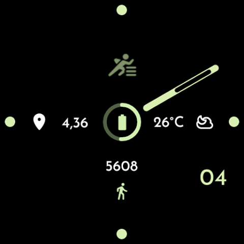 AD SleeK – Watch Face screenshot