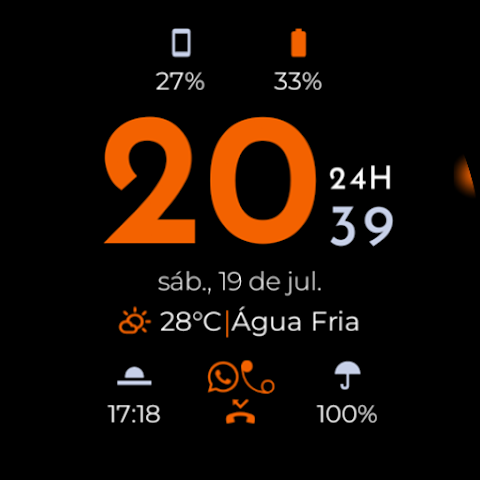 AD Classic Digital – WatchFace screenshot