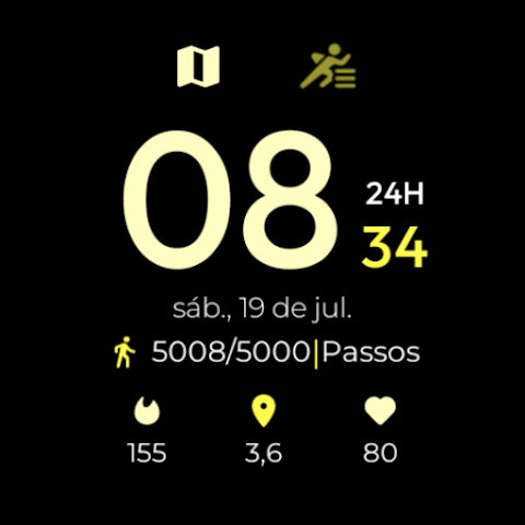 AD Classic Digital – WatchFace screenshot