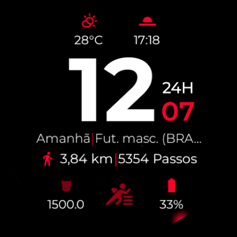AD Classic Digital – WatchFace screenshot