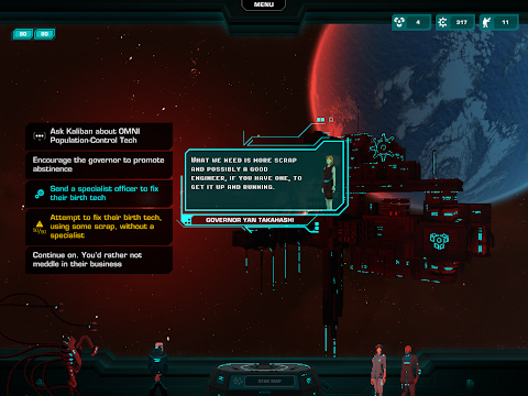 Crying Suns screenshot