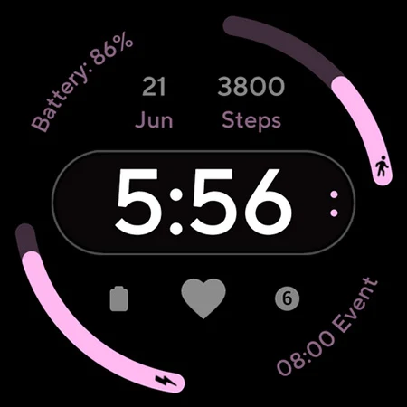 Athlete 1 Watch face screenshot