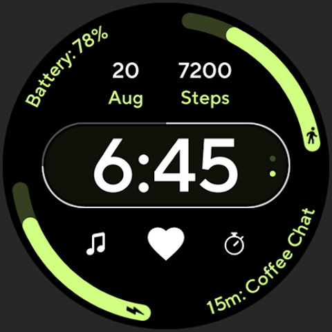 Athlete 1 Watch face screenshot