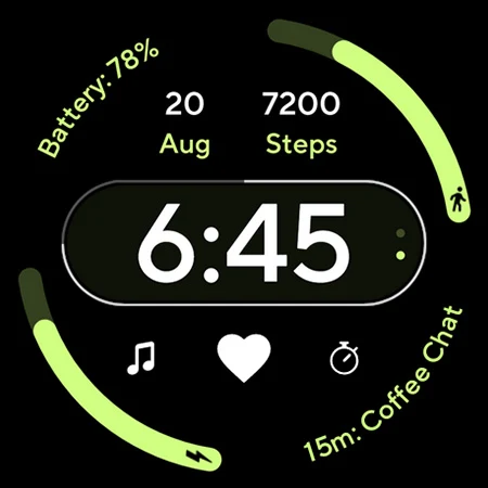 Athlete 1 Watch face screenshot