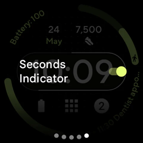 Athlete 1 Watch face screenshot