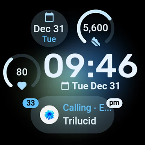 Aurora Watch Face screenshot