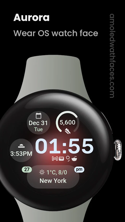 Aurora Watch Face screenshot