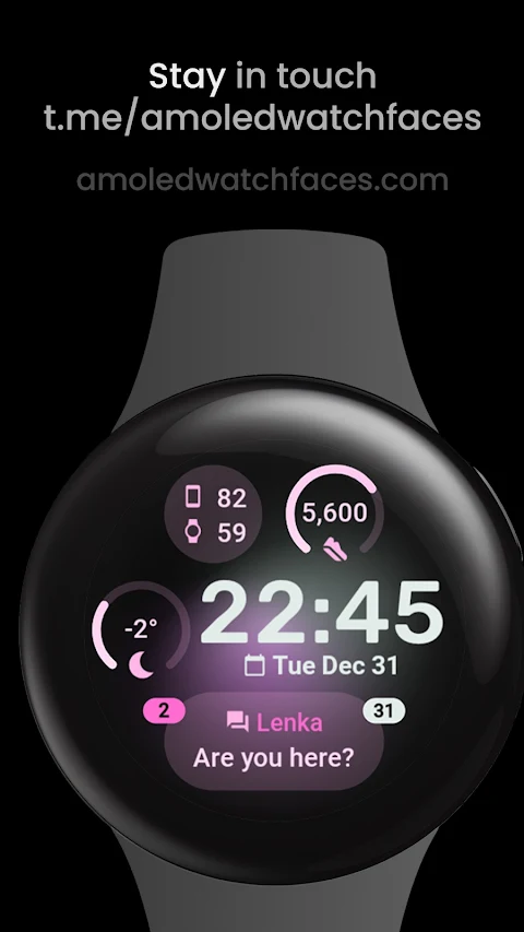 Aurora Watch Face screenshot