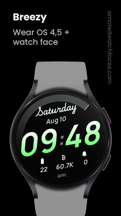 Breezy Watch Face screenshot