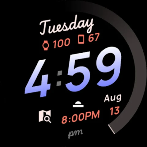 Breezy Watch Face screenshot