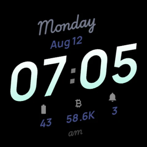 Breezy Watch Face screenshot