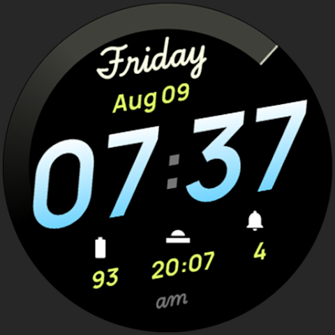Breezy Watch Face screenshot