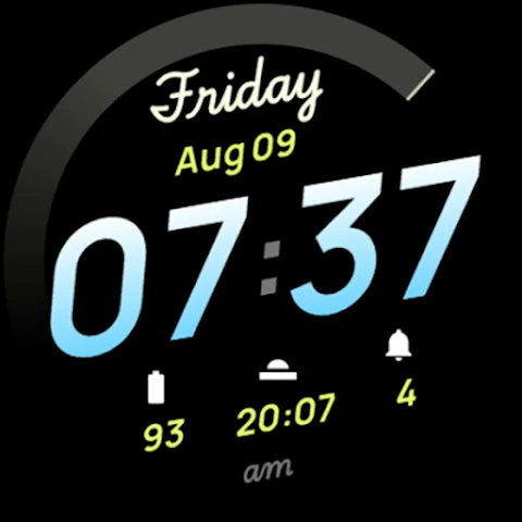 Breezy Watch Face screenshot