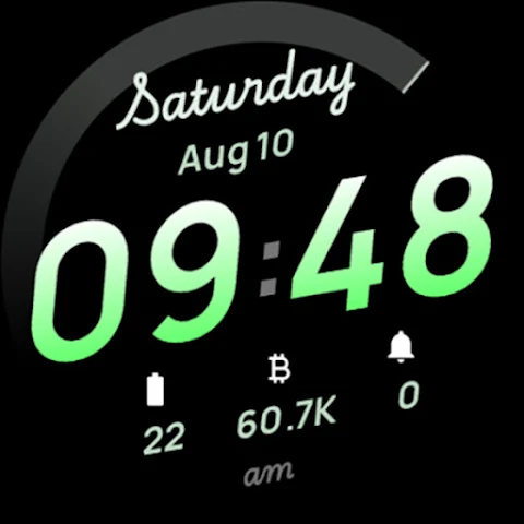 Breezy Watch Face screenshot