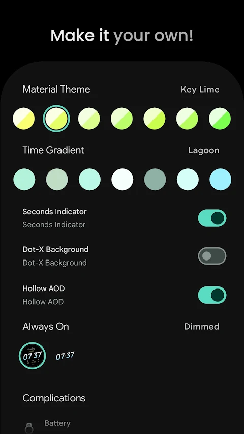 Breezy Watch Face screenshot