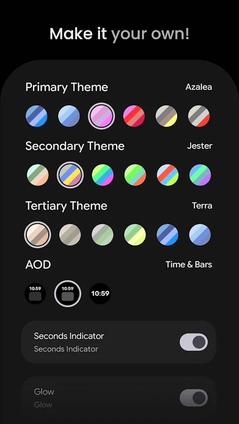 Digest Watch Face screenshot