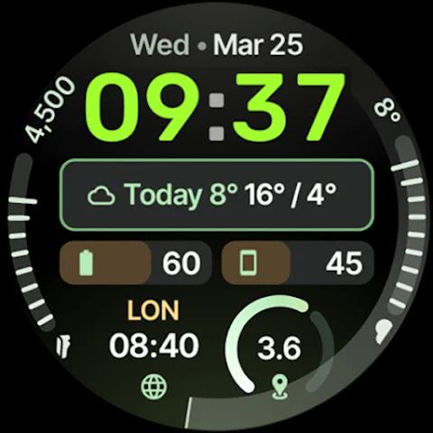 Expedition Watch Face screenshot