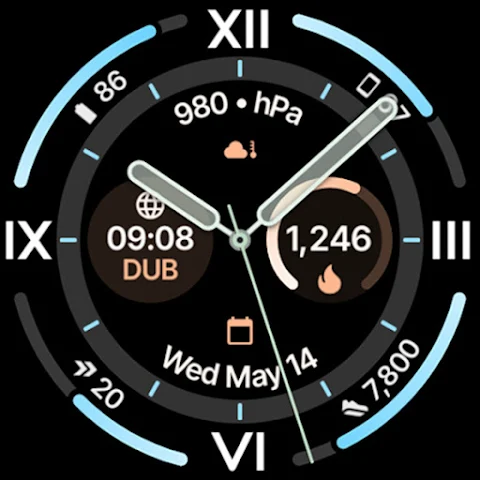 Explorer Watch Face screenshot