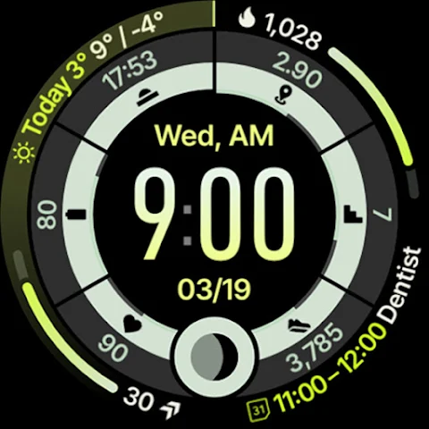 Outdoor Watch Face screenshot