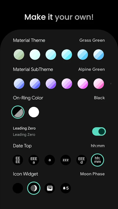 Outdoor Watch Face screenshot