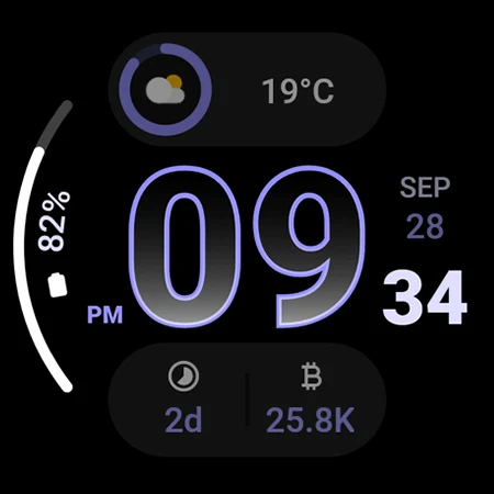 Sprint Watch Face screenshot