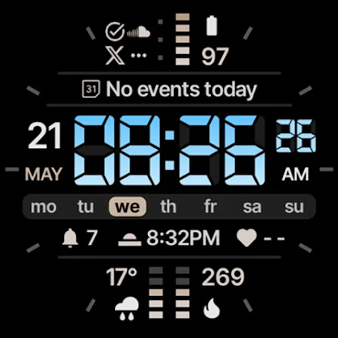 TACT 5 Watch Face screenshot