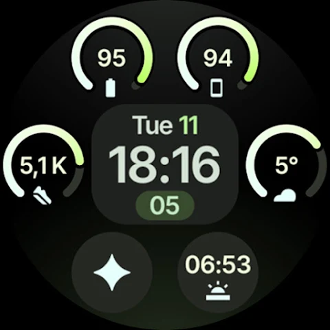 Vibe Watch Face screenshot