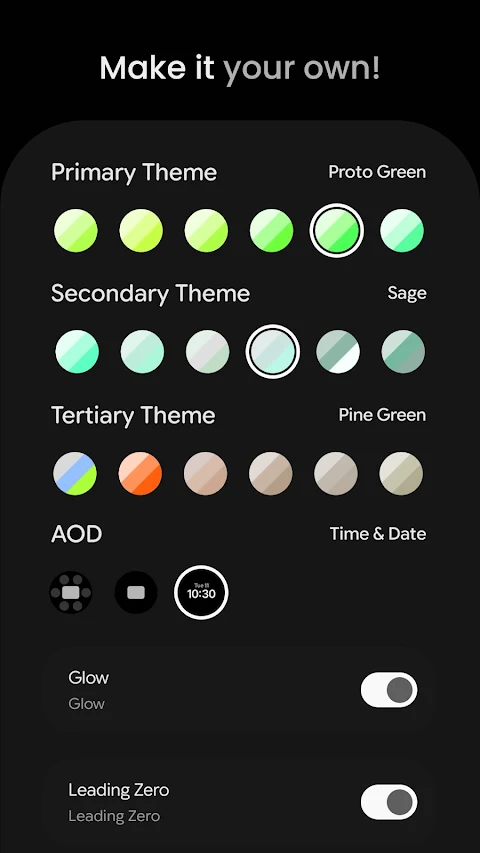 Vibe Watch Face screenshot