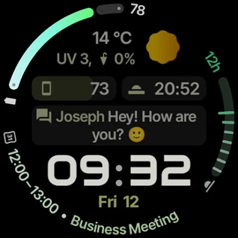 Zenith Watch Face screenshot