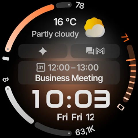 Zenith Watch Face screenshot