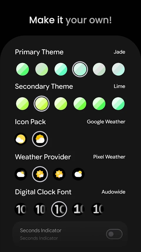 Zenith Watch Face screenshot