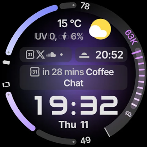 Zenith Watch Face screenshot