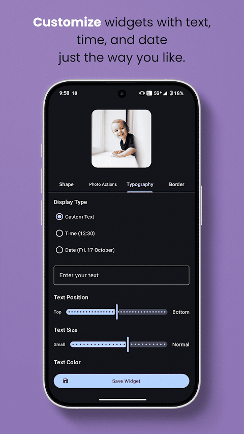 Photo Widget Pro screenshot