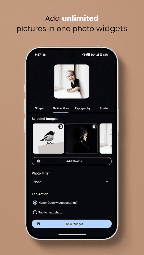 Photo Widget Pro screenshot