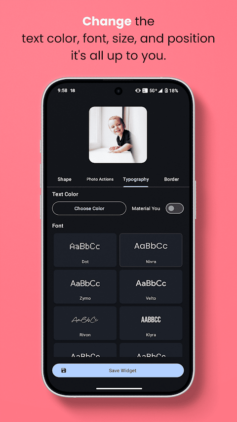 Photo Widget Pro screenshot