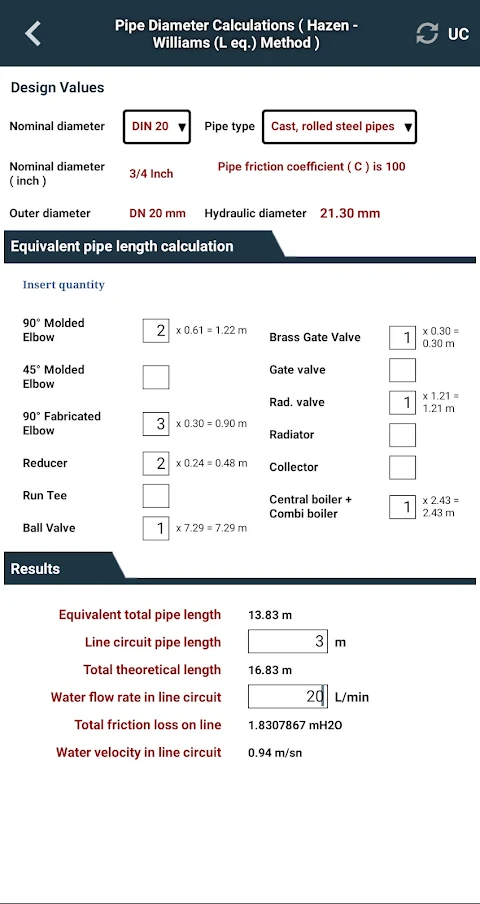Engineering Tools : Mechanical screenshot