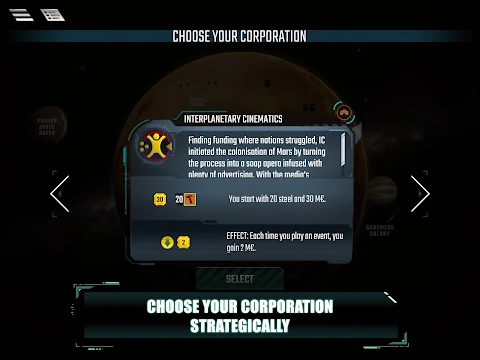 Terraforming Mars screenshot