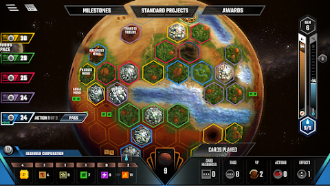 Terraforming Mars screenshot