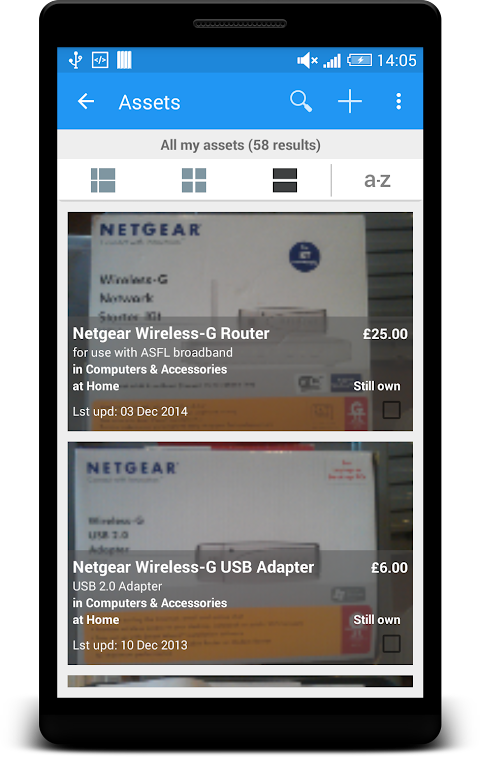 Asset Manager screenshot