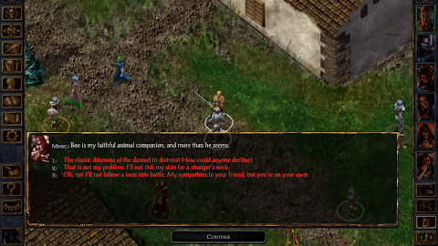 Baldur’s Gate Enhanced Edition screenshot