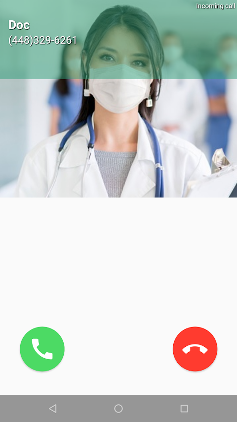 Fake call screen – Prank call screenshot